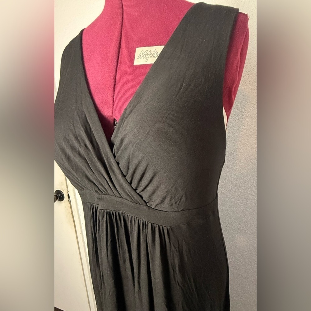 Matty M Black Sleeveless Maxi Dress - Picture 4 of 8